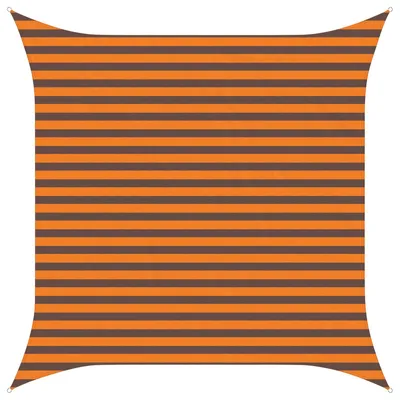 Image de vidaXL Tente-toit orange et marron 3 x 3 m 100 % polyester Oxford