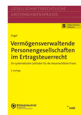 Obrázek produktu pro Vermögensverwaltende Personengesellschaften im Ertragsteuerrecht