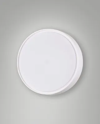 Produktbild von LED Gartenbeleuchtung IP65 3000 K 1600 lm D: 25 cm Weiß rund Außenleuchte