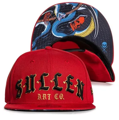 Produktbild von Sullen Clothing New Era Snapback Cap - Snake Reaper