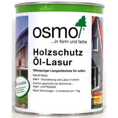 Produktbild von OSMO Holzschutz Öl-Lasur -1142 Graphitsilber-0,75 Liter