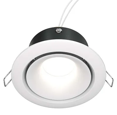 Immagine prodotto di Luce da incasso, alluminio, 1 luce, bianco, D 9,8 cm