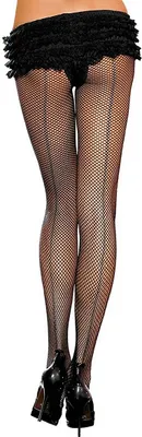 Productafbeelding van Plus Size zwarte string met hoge taille, maat: Niet van toepassing (voor speelgoed)