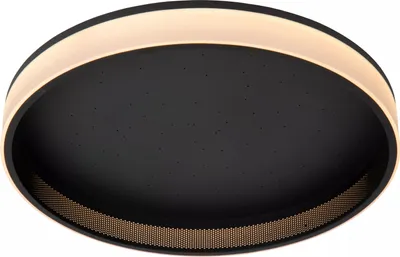 Obrázek produktu pro Plafón moderní hvězdicový efekt 40 cm LED 40W černý kulatý ESTREJA Lucide