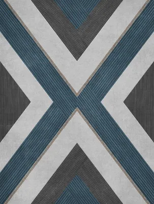 Obrázek produktu pro Sanders & Sanders tapeta s geometrickým motivem šedá modrá a béžová 53 cm x 10 m