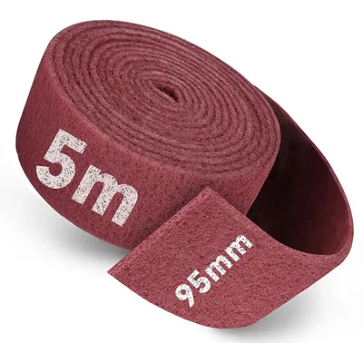 Produktbild von Schleifvlies Rolle 5 m x 95 mm Korn 600 für Holz, Edelstahl, Metall