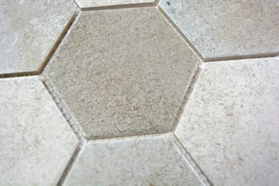 Produktbild von Handmuster Mosaik Fliese Keramik grau Hexagon Zement Küche Fliese WC Badfliese MOS11F-0204_m