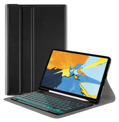 Zdjęcie produktu dla Techsuit Etui (z rysik RGB) iPad Pro 11 (2018/2020/2021/2022) - Czarne