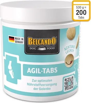 Produktbild von Belcando - Agil-Tabs Nahrungsergänzung - 530 g (200 Tabs)