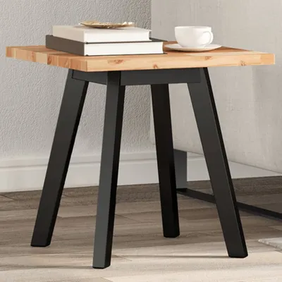 Produktbild von Tischplatte Quadratisch 40x40x2 cm Massivholz Akazie, Tischplatten DesignMöbel