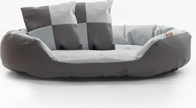 Produktbild von Hundebett Hundekissen Hundekorb 150x120x25 cm Haustierbett Hundesofa Grau