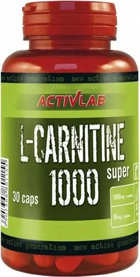 Image de ActivLab L-Carnitine 1000 Super - 30 gélules.