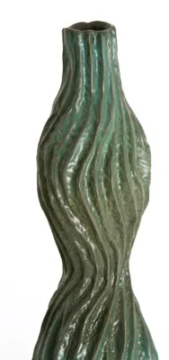 Produktbild von Light&living Vase Deco, 19,5 x 19 x 93,5 cm, VANIA, Keramik, Petrolfarbe