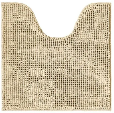 Productafbeelding van Badmat Antislip 45x45 cm - Super Absorberend - Fluweelzacht Chenille - Geschikt voor Vloerverwarming - Gecertificeerd - Douchemat