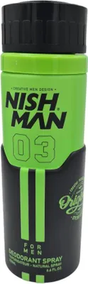 Produktbild von Nishman - 03 Deodorant-Spray - Deodorant-Spray für Männer 200 ml