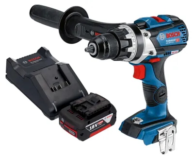 Image de Bosch GSR 18V-110 C Professional Perceuse-visseuse sans fil 18 V 110 Nm Brushless + 1x batterie 5,0 Ah + chargeur
