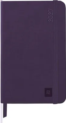 Produktbild von Rhodia Webplanner2027 A6Hor Aubergi