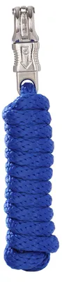 Führstrick für Pferd, 200 cm, Panikhaken, Königsblau
