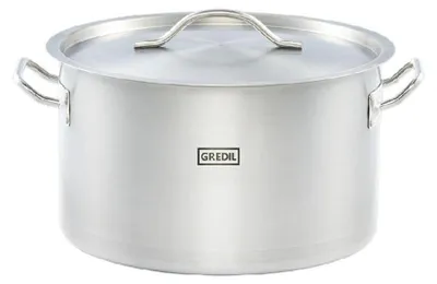 Zdjęcie produktu dla Średni garnek do zupy, Ø 360 mm, wysokość 220 mm, z pokrywką