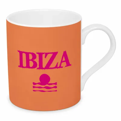 Immagine prodotto di PPD Happy Place IBIZA Mug 2024 D@H, Tasse, Teetasse, Kaffetasse, Kaffee Becher, Bone China, 350 ml, 564302716