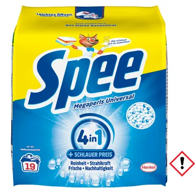 Zdjęcie produktu dla Spee Megaperls detergent technologia zapachowa 19 WL 4w1 1140g