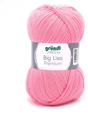 Produktbild von Gründl Big Lisa Premium 250 g/665 m Großknäuel,100% Polyacryl, 69 rosa