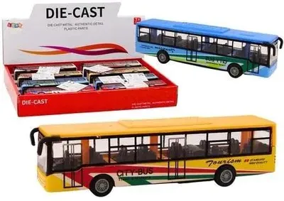 Produktbild von Stadtbus mit Reibungsantrieb, 15 cm, MIX - Leantoys