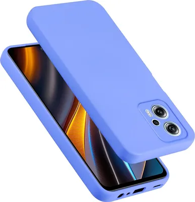 Produktbild von Cadorabo Hülle für Xiaomi Poco X4 GT Hülle Silikon Handyhülle Case aus flüssigem Silikon, Kratzfeste und stoßfeste Schutzhülle für Xiaomi Poco X4 GT