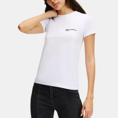 Produktbild von KARL LAGERFELD JEANS KLJ SLIM SS TEE Weiß