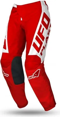 Image de Ufo 2024/04 Pantalon Horizon Cross Couleur Rouge Et Blanc Taille M / Eu50 / Us32 - Collection 2024
