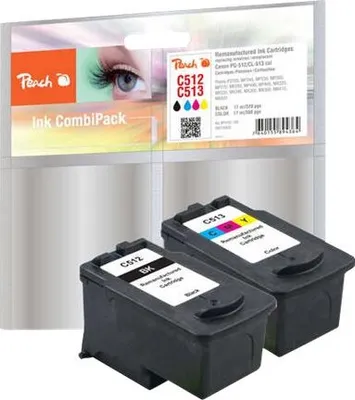 Produktbild von Peach Patrone Canon PG-512/CL-513 MultiPack REM,KOM