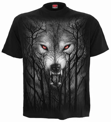 Immagine prodotto di Maglietta Spiral L Schwarz Unisex Forest Wolf