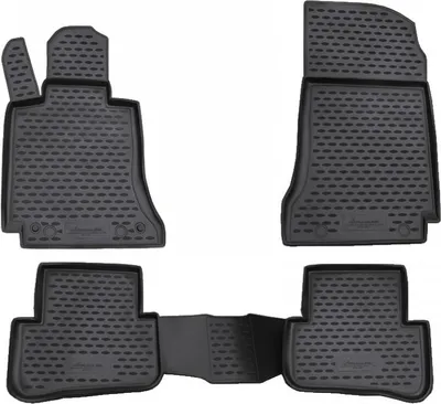 Image de Gumové autokoberce Novline Mercedes C-Class W204 2007-2014