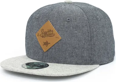 Produktbild von Smith & Miller Autumn Glory Flat Cap, Black-Grey