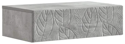 Immagine prodotto di Tavolino da Parete Laterale Grigio Cemento 87,5 x 34,5 x 17 cm