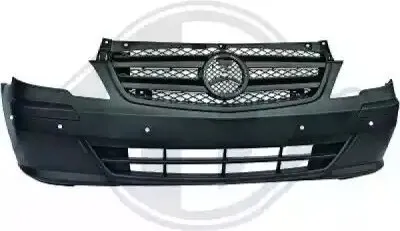 Produktbild von DIEDERICHS Stoßstange Stoßfänger passend für MERCEDES-BENZ VITO Bus (W639) Schwarz 1667051