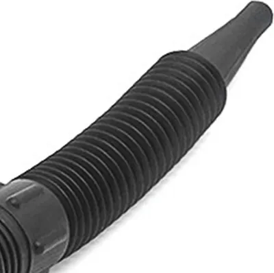 Produktbild von Weithals-Öltrichter mit flexiblem Verlängerungsschlauch, Netzsiebfilter für die Motorbetankung von Autos und Motorrädern
