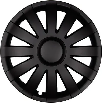 Obrázok produktu pre 4x kryty nábojov PREMIUM DESIGN "Agat" 16 INCH #77 v čiernej matnej farbe