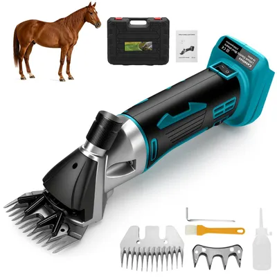 Akku-Schafschere 850 W, 2300 U/min, 6 Stufen, für Makita 18 V (ohne Akku)