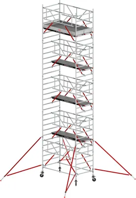 Produktbild von Altrex Fahrgerüst RS Tower 52-S Aluminium mit Safe-Quick und Holz-Plattform 10,20m AH 1,35x2,45m