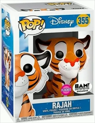 Image de Disney - Rajah (Aladdin) 355 Flocked Exclusive - Funko Pop - Figurine en vinyle