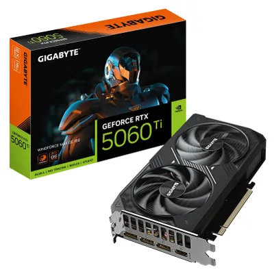 Immagine prodotto di graphics card Gigabyte RTX 5060 Ti WindforceMAX OC 16