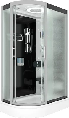 Produktbild von Dusche Duschkabine D60-73M2L Duschtempel Sauna 120x80 cm
