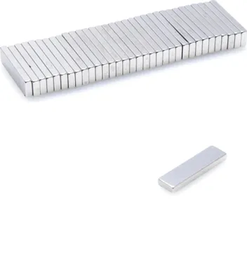 Image de Aimants néodyme 15 x 4 x 1,5 mm N38 Quader Case - 100 pièces, extrêmement puissants, tableaux magnétiques, réfrigérateurs, tableaux blancs, bricolage