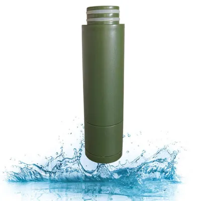 Produktbild von Wasserfilter Outdoor Ersatzfilter - Tötet 99,999% Bakterien & Keime | Wiederverwendbar | Leicht & Tragbar