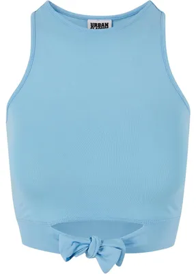 Produktbild von Urban Classics - Kurzes Top Frontknoten für Damen TN1052 (XL) (Baltisches Blau)