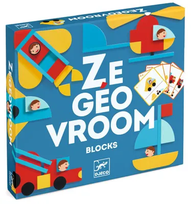 Image de Jeu éducatif Ze GeoVroom, Djeco