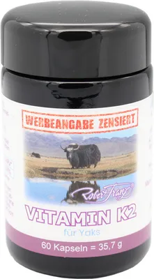 Produktbild von Vitamin K 2 60 Kapseln Robert Franz 35,7 g
