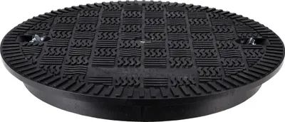 Produktbild von Schachtabdeckung, Kanaldeckel, Schachtdeckel, DN315 BabylonPlast™ A15 Schwarz