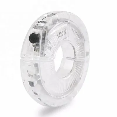 Immagine prodotto di Luce per bicicletta con montaggio sul mozzo, ABS, USB, LED RGB, compatta, 82 mm